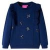vidaXL Kinder-Sweatshirt Marineblau 128