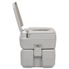 vidaXL Tragbare Campingtoilette mit Waschbecken