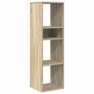 vidaXL B&uuml;cherregal Sonoma-Eiche 34x31x112 cm Holzwerkstoff