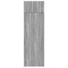 vidaXL Hochschrank Grau Sonoma 70x42,5x225 cm Holzwerkstoff