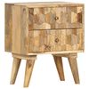 vidaXL Nachttisch 40 x 30 x 50 cm Mango Massivholz