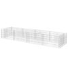 vidaXL Gabionen-Hochbeet Stahl 360&times;90&times;50 cm