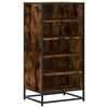 vidaXL Schuhregal R&auml;uchereiche 48x38x97,5 cm Holzwerkstoff
