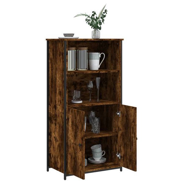 vidaXL Highboard R&auml;uchereiche 62x36x121,5 cm Holzwerkstoff