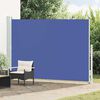 vidaXL Seitenmarkise Ausziehbar 200x300 cm Blau