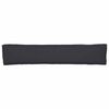 vidaXL Palettenkissenset 2 pcs Schwarz 200 x 40 x 8 cm Oxford-Gewebe