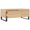 vidaXL Couchtisch Sonoma-Eiche 90x50x36,5 cm Holzwerkstoff