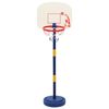 vidaXL Basketballkorb mit St&auml;nder, Ball & Pumpe Verstellbar 90/121 cm