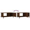 vidaXL Couchtisch Braun Eichen-Optik 90x50x40 cm Holzwerkstoff