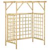 vidaXL Pergola f&uuml;r 2 M&uuml;lltonnen Kiefernholz Impr&auml;gniert