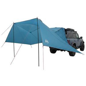 vidaXL Autozelt Blau 308 x 215 x 220 cm Polyester und Stahl