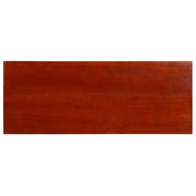 vidaXL Konsolentisch Klassisches Braun 90x30x75 cm Massivholz Mahagoni