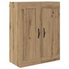 vidaXL Highboard Artisan-Eiche 69,5 x 34 x 180 cm Holzwerkstoff