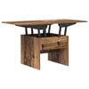 vidaXL Couchtisch Altholz 55 x 54,5 x 45 cm Holzwerkstoff