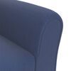 vidaXL Kindersofa Blau Stoff