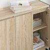 vidaXL Seitenschrank Sonoma 96,5 x 30 x 75 cm Holzwerkstoff