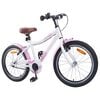 vidaXL Kinderfahrrad 24 Zoll f&uuml;r 8-12 Jahre alt Hellrosa
