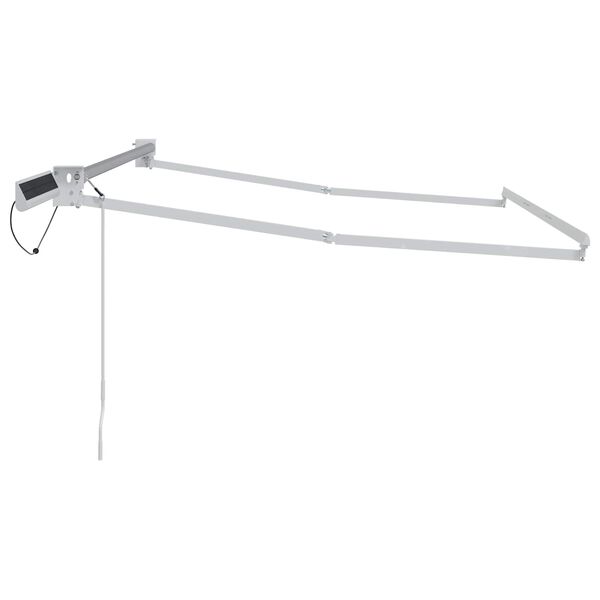 vidaXL Elektrisches Markisenrahmen Wei&szlig; 3 x 2 m Stahl