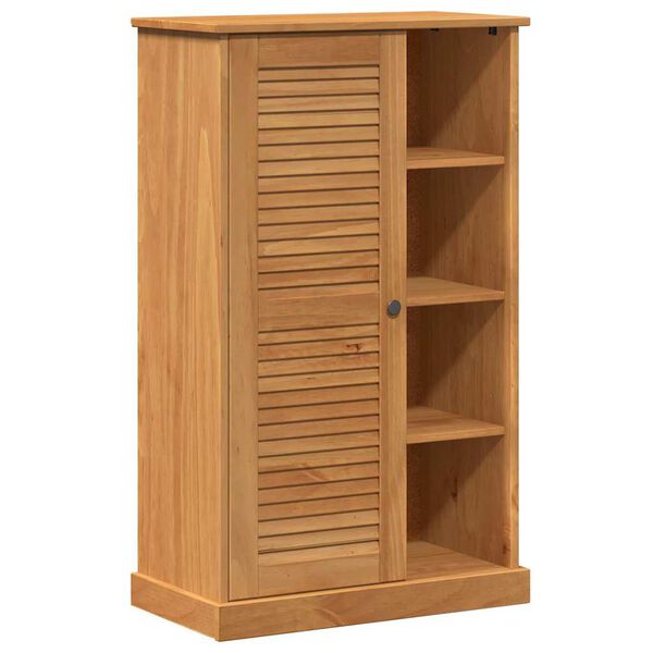 vidaXL Badezimmerschrank VIGO Braun und Honigbraun 68 x 34 x 110 cm