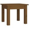 vidaXL Couchtisch Honigbraun 35x35x30 cm Massivholz Kiefer