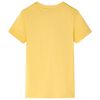 Kinder-T-Shirt Helles Ocker 116