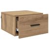 vidaXL Nachttisch 2 pcs Artisan-Eiche 35 x 35 x 20 cm Holzwerkstoff