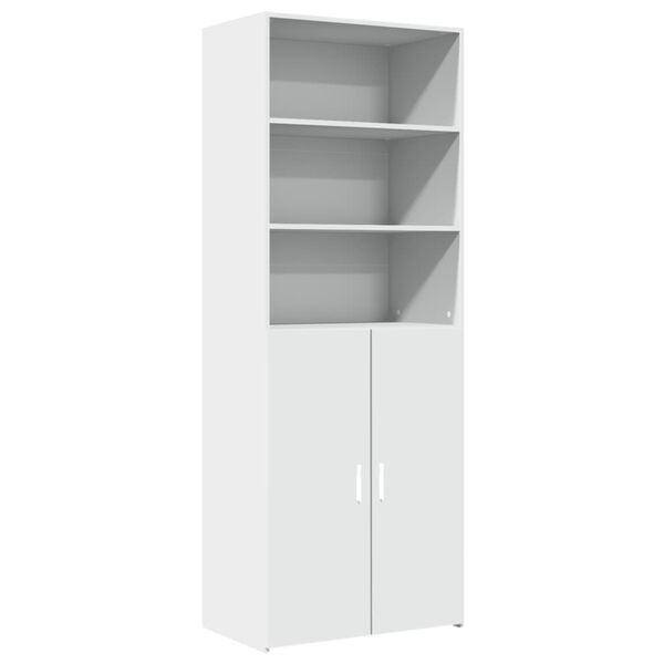 vidaXL Highboard Wei&szlig; 70x42,5x185 cm Holzwerkstoff