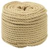 vidaXL Bootsseil 8 mm 500 m Natur