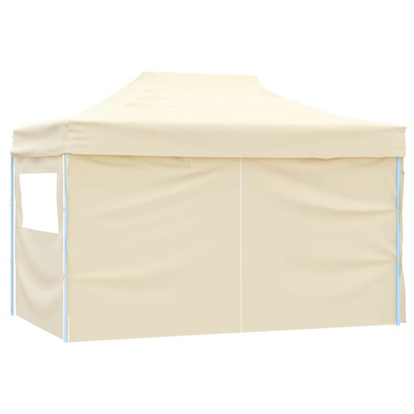 vidaXL Party-Zelt Creme 291 x 431 x 315 cm Oxford-Stoff