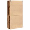 vidaXL Highboard mit Schubladen Altholz 80 x 33 x 150 cm Holzwerkstoff