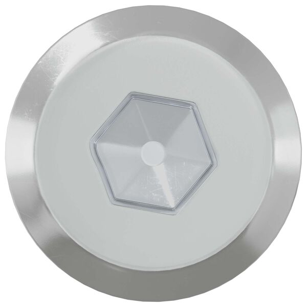 vidaXL M&ouml;bel-Schrauben 2 pcs Silber M6 x 60 mm Stahl