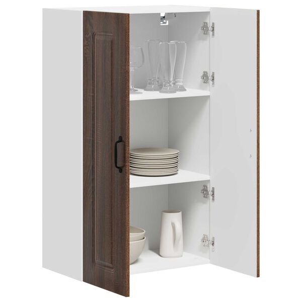 vidaXL K&uuml;chenschrank Kalmar Braun Eichen-Optik 60 x 31 x 100 cm