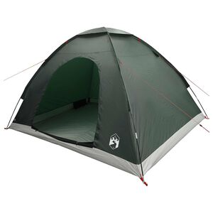 vidaXL Campingzelt 4 Personen Olivegr&uuml;n