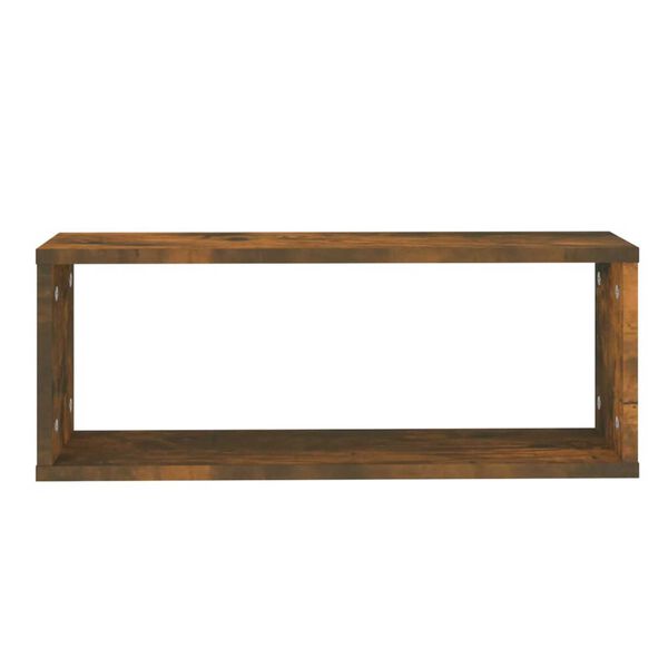 vidaXL Würfelregale 6 Stk. Räuchereiche 60x15x23 cm Holzwerkstoff