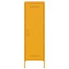 vidaXL Highboard Senfgelb 36x39x113 cm Stahl