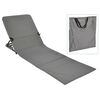 HI Faltbare Strandmatte PVC Grau