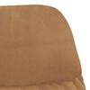 vidaXL Relaxsessel Taupe Wildleder-Optik