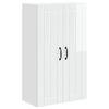vidaXL Wandschrank LUCCA Hochglanz Wei&szlig; 60 x 31 x 100 cm Holzwerkstoff