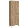 vidaXL Schrankset 2 pcs Artisan-Eiche 66 x 34,5 x 90 cm Holzwerkstoff