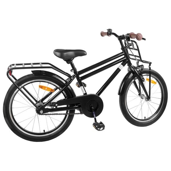 vidaXL Kinderfahrrad 20 Zoll f&uuml;r 6-11 Jahre alt Schwarz