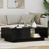 vidaXL Couchtisch Schwarz Eichen-Optik 95 x 55 x 31 cm Holzwerkstoff