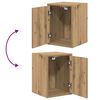 vidaXL Garagen-Wandschrank Artisan-Eiche Holzwerkstoff