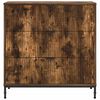 vidaXL Sideboard Ger&auml;ucherte Eiche 79,5 x 33 x 82 cm Holzwerkstoff