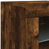 vidaXL Sideboard mit LED-Leuchten R&auml;uchereiche 202x37x67 cm
