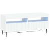 vidaXL LED-TV-Schrank ZWOLLE 100 x 35 x 43 cm Wei&szlig; Holzwerkstoff