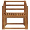 vidaXL Outdoor-Sofa Massivholz Akazie Natur