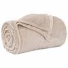 vidaXL Wohndecken 6 pcs Beige 130 x 150 cm Fleece