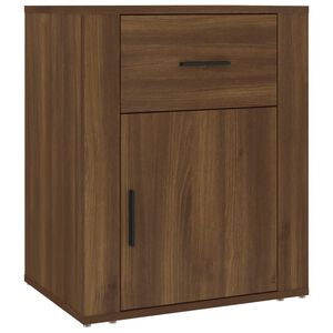 vidaXL Nachttisch Braun Eichen-Optik 50x36x60 cm Holzwerkstoff
