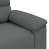 vidaXL 2-Sitzer-Sofa Dunkelgrau 160x81x84 cm Stoff