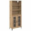 vidaXL Highboard Artisan-Eiche 69,5 x 34 x 180 cm Holzwerkstoff